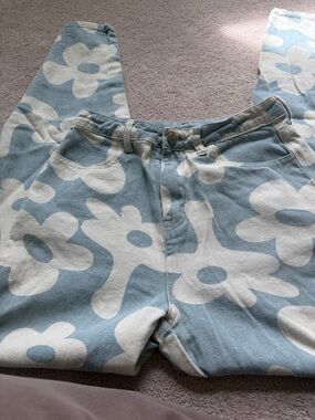 Bailey Rose Pastel Blue Denim jeans